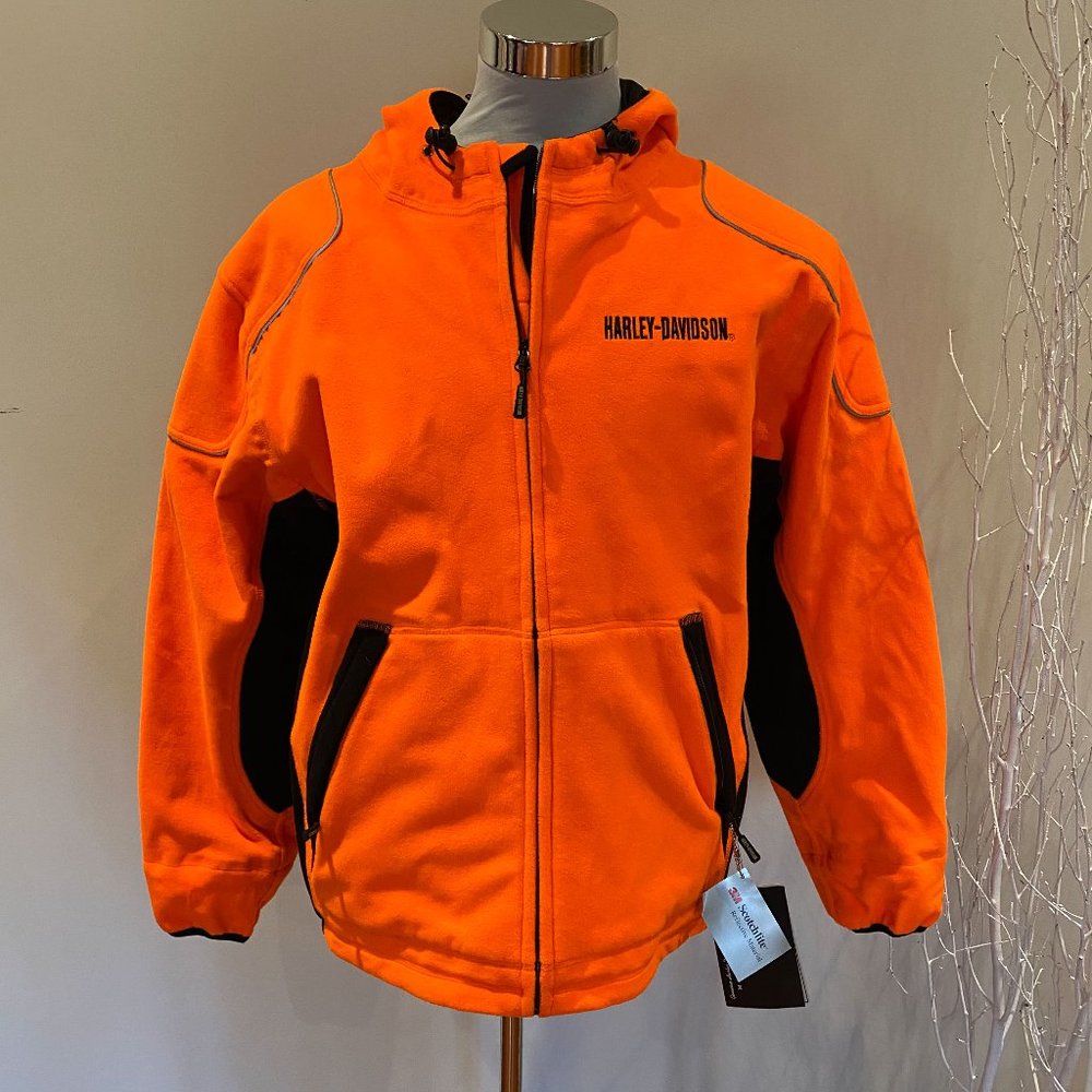 Hi-Vis Waterproof Harley-Davidson Hooded Jacket